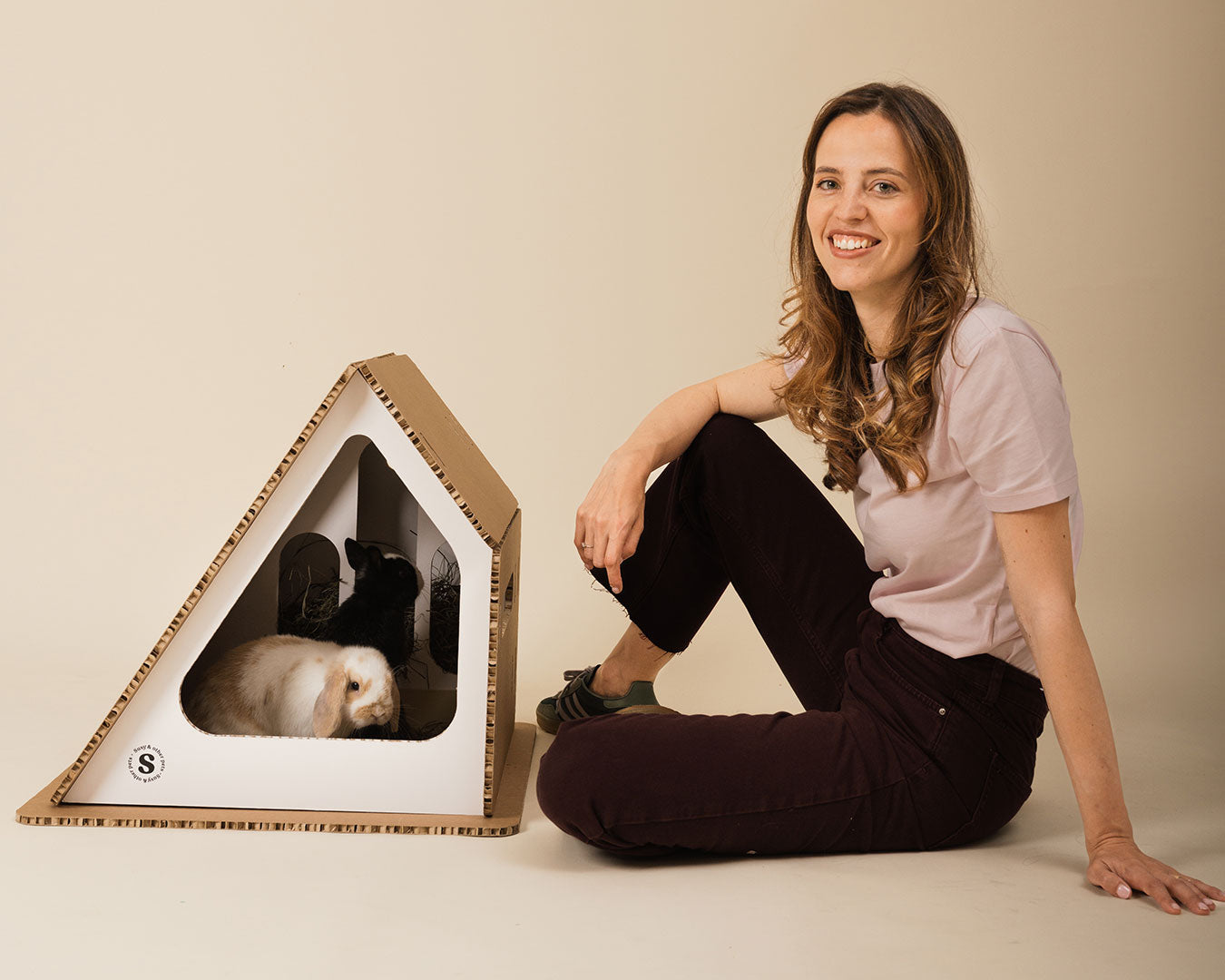 fieniera eco e di design per conigli domestici - susy