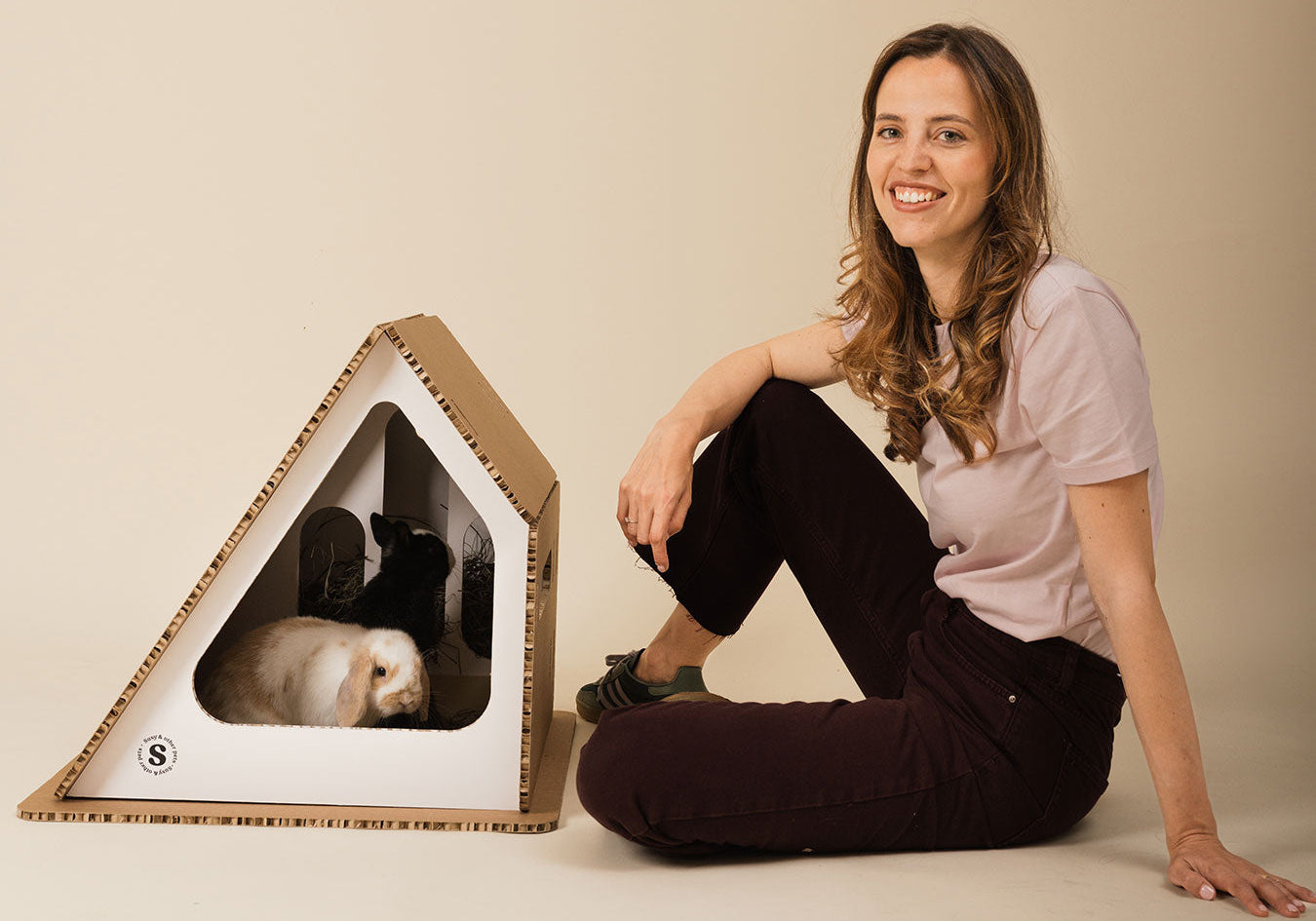 fieniera eco e di design per conigli domestici - susy