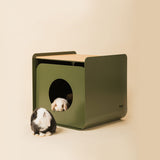Dimora • Litter Box Side Table in Natural Oak