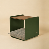 Dimora • Litter Box Side Table in Walnut-Stained Oak