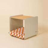 Dimora • Litter Box Side Table in Natural Oak