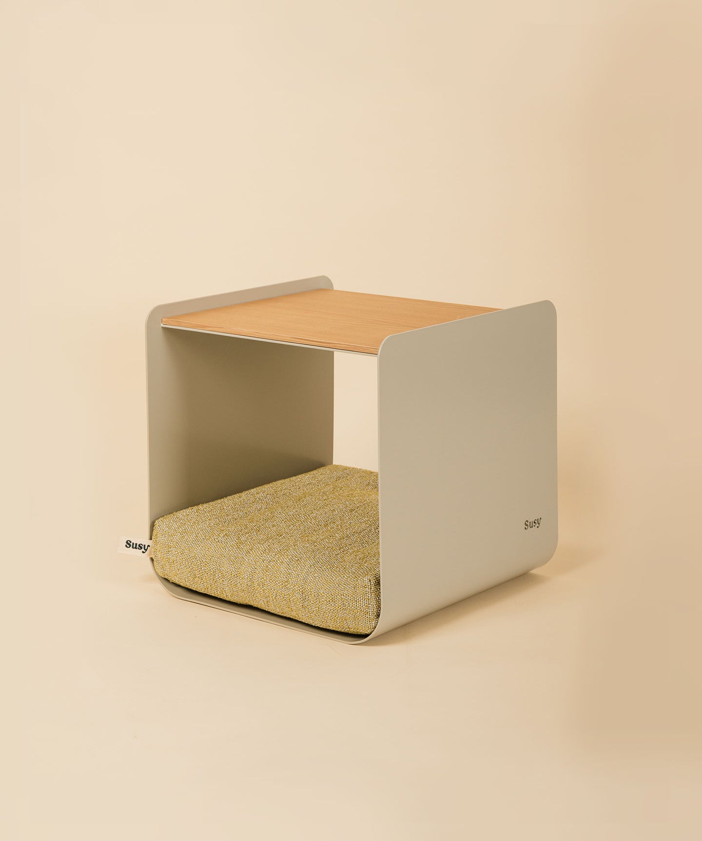 Dimora • Litter Box Side Table in Natural Oak