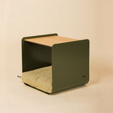 Dimora • Litter Box Side Table in Natural Oak