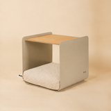Dimora • Litter Box Side Table in Natural Oak