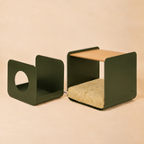 Dimora • Litter Box Side Table in Natural Oak