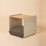 Dimora • Litter Box Side Table in Natural Oak