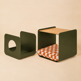 Dimora • Litter Box Side Table in Natural Oak