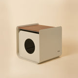 Dimora • Litter Box Side Table in Walnut-Stained Oak