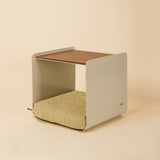 Dimora • Litter Box Side Table in Walnut-Stained Oak
