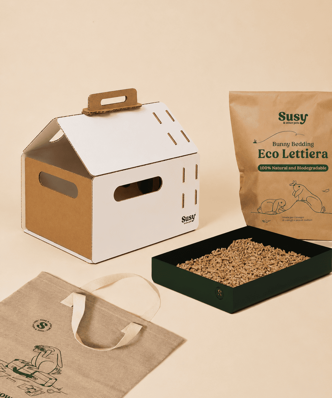 Kit Nomade • Fieniera da viaggio e accessori