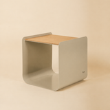 Dimora • Litter Box Side Table in Natural Oak
