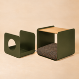 Dimora • Litter Box Side Table in Natural Oak